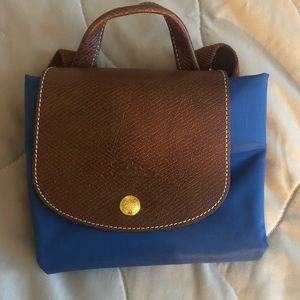 LE PLIAGE BACKPACK NWOT royal blue